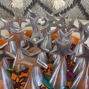 20 pewter candle snuffers/bombinieres for wedding